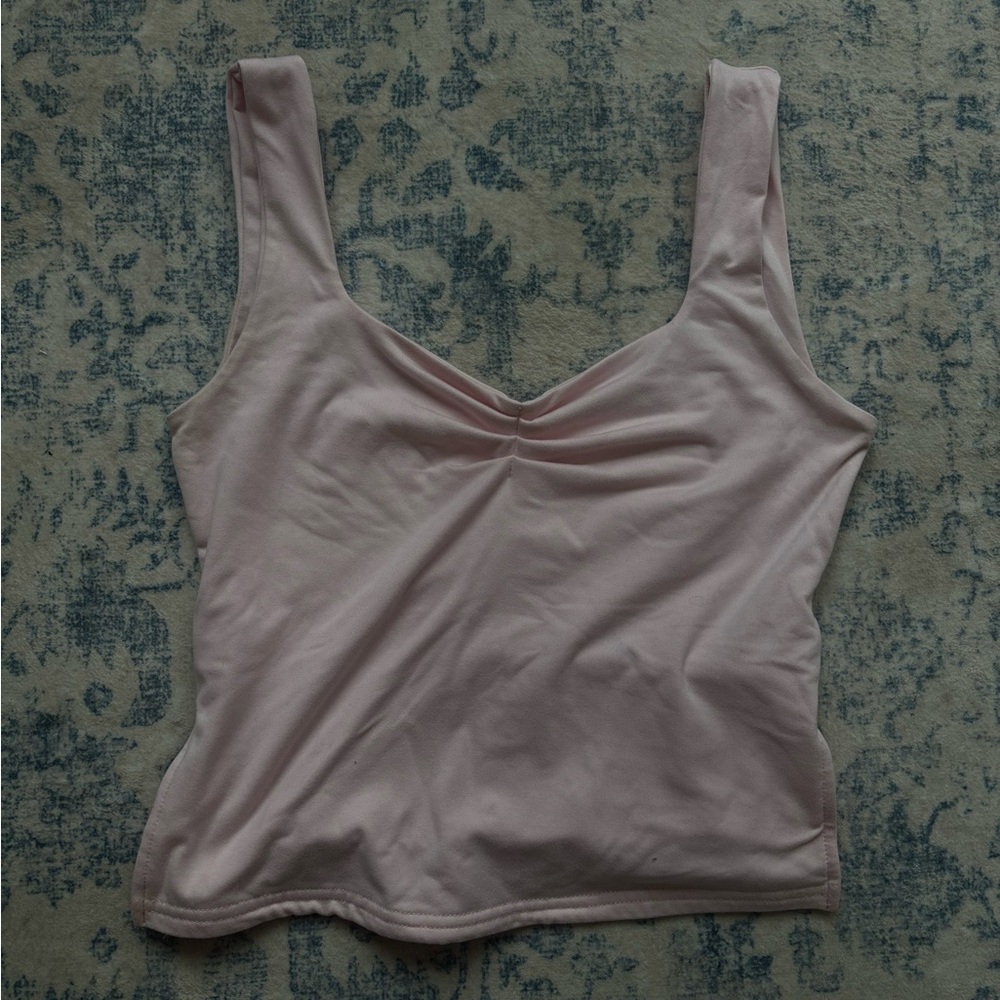 Amazon Cinched Tank Light Pink